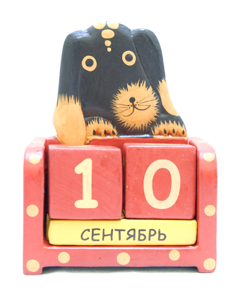 Маленький календарь с животными в ассортименте (к-352)