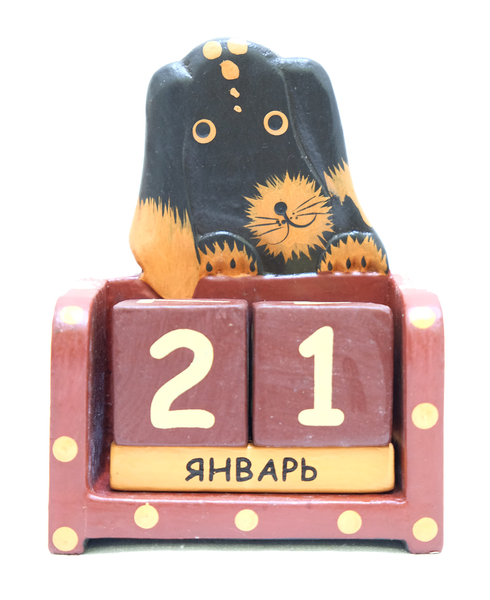 Маленький календарь с животными в ассортименте (к-352)