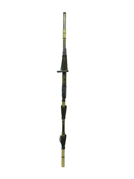 Духовое ружье, резное коричневое, Индонезия, (др-173)