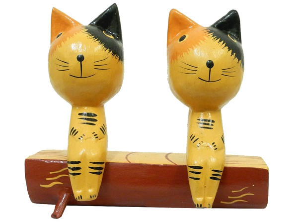 Котики, лягушки, собачки на бревне (кд-27)