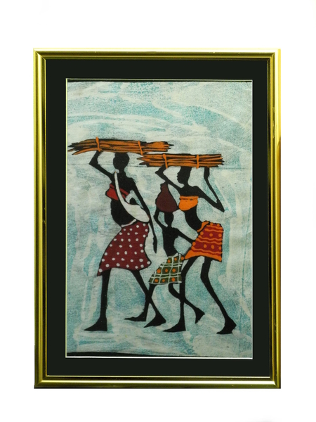 Батик африканский Конго (би-08-34)
