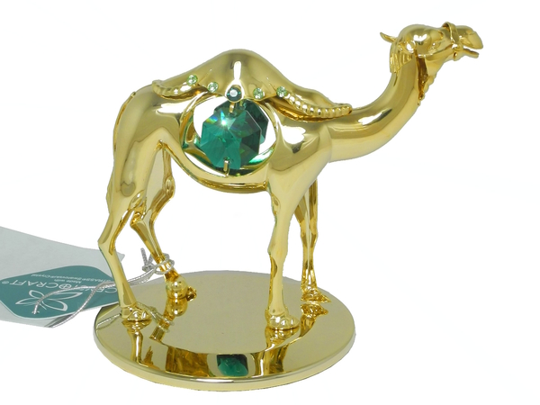 Статуэтка с кристаллами Swarovski " Верблюд ", 8х9 см (ис-15)