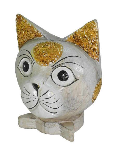 Кот-копилка, 6 цветов (кн-164)