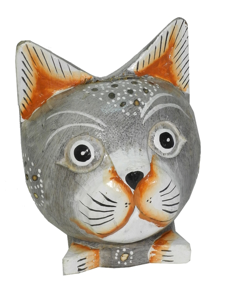 Кот-копилка, 6 цветов (кн-164)