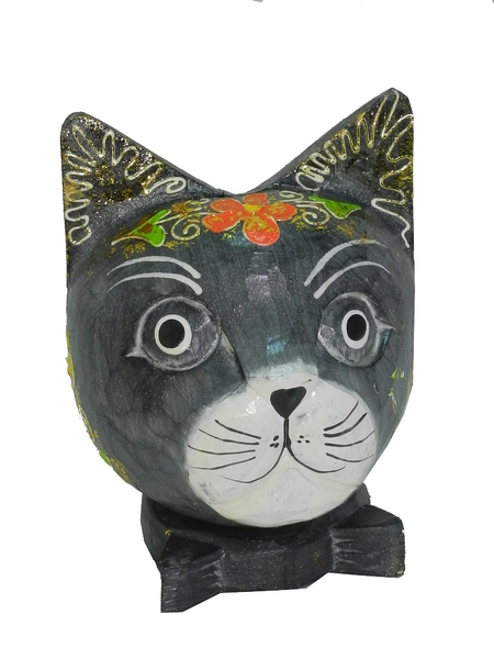 Кот-копилка, 6 цветов (кн-164)