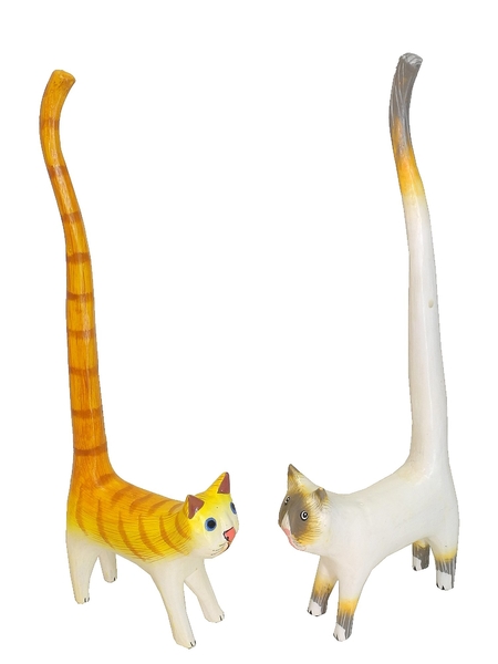 Котик под кольца из балсы, 4 цвета, Индонезия, (кк-45)