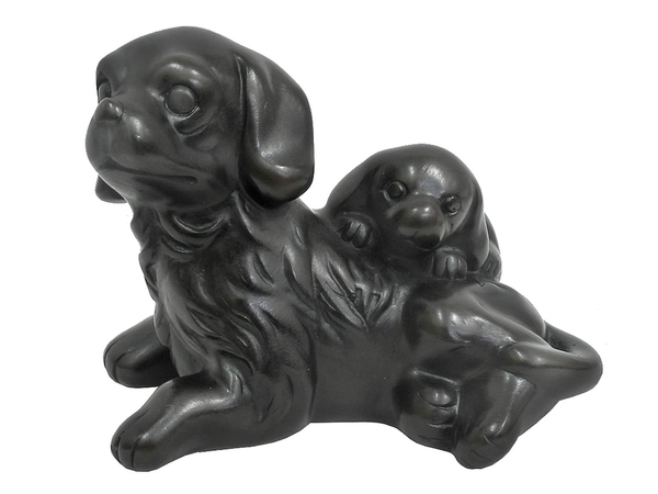 Резинг: спаниель со щенком (р-497)