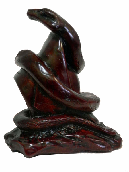 Змея с чашей достатка, маленькая (х-190)