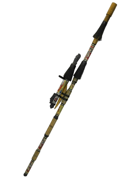 Духовое ружье, цветной узор, Индонезия,  (др-172)