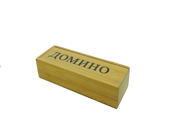 Домино в бамбуковой коробке (д-18)