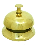 Звонок латунный маленький, Индия, (зл-02)