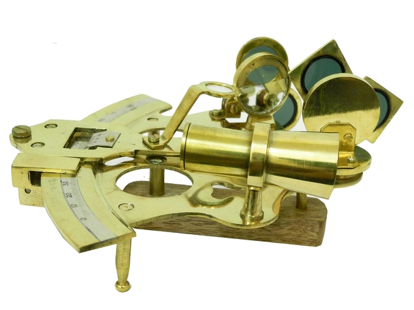 Секстант латунный 5" (сл-32)
