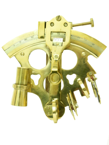 Секстант латунный 5" (сл-32)