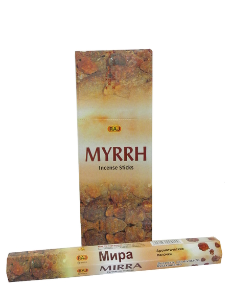Благовония на угольной основе RAJ "Myrrh" (б-24-94)