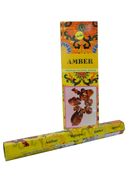 Благовония на угольной основе SreeVani "Amber" (б-24-119)