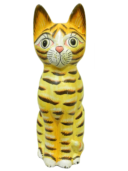 Кот смотрит перед собой, 4 цвета (к-642)