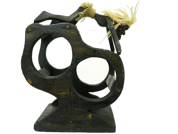 Подставка на 2 бутылки с примитивом 0,25-0,3-0,15 (п-264)