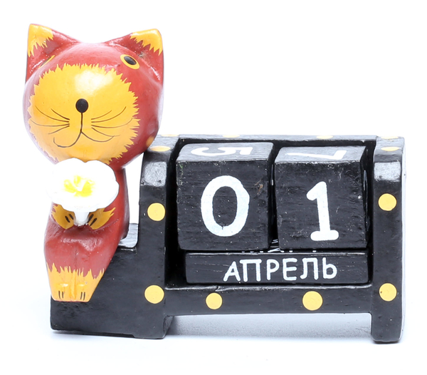 Календарь с котиком или лягушкой, много расцветок, Индонезия, (к-146)