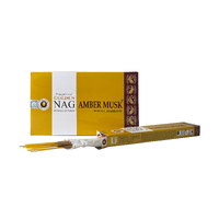Благовония на пыльцевой основе Vijashree "Nag Amber Musk" (б-31-26)
