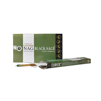 Благовония на пыльцевой основе Vijashree "Nag Black Sage" (б-31-29)