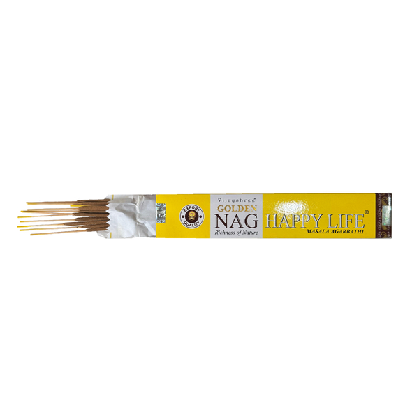 Благовония на пыльцевой основе Vijashree "Nag Happy Life " (б-31-32)