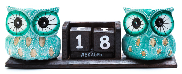 Календарь с двумя совами (ка-40)