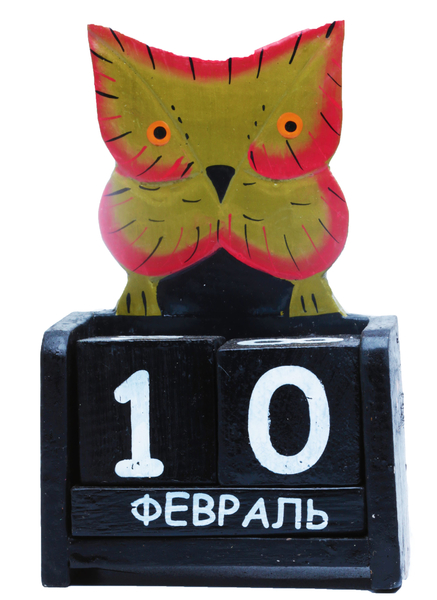 Календарь кот , сова , 12 моделей ( ка-38)