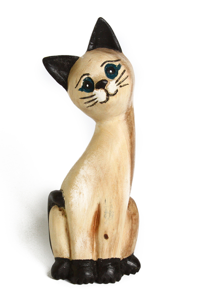 Кот манговый, 25 см, 2 цвета, (Таиланд), (км-60а)